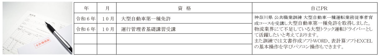 パソコンスクール ＰＣアカデミーオーシャン　神奈川県小田原市 公共職業訓練 即戦力 2024年9月生募集案内 大型自動車一種運転業務従事者育成コース